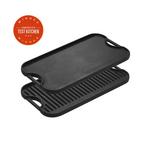 Lodge 20 x 10.5 Inch Pro-Grid Reversible Grill / Griddle - Thumbnail 2 of 8