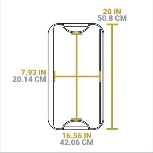 Lodge 20 x 10.5 Inch Pro-Grid Reversible Grill / Griddle - Primary Image