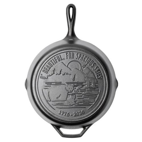 Lodge 12" America's 250th Anniversary Spacious Skies Seasoned Cast Iron Skillet - Primary Image