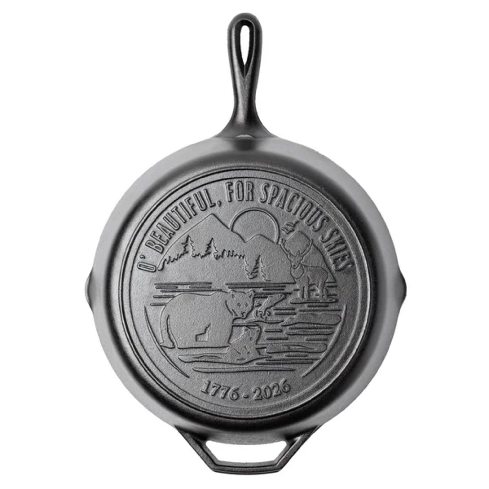 Lodge 12" America's 250th Anniversary Spacious Skies Seasoned Cast Iron Skillet - Lodge Manufacturing Co