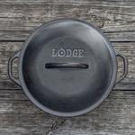 Lodge 5 Quart Seasoned Cast Iron Dutch Oven - Thumbnail 3 of 6