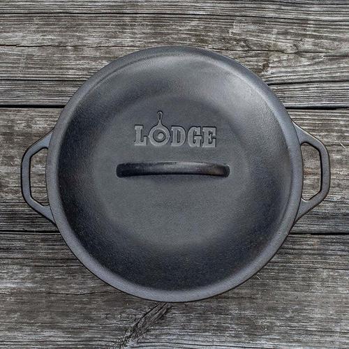 Lodge 5 Quart Seasoned Cast Iron Dutch Oven - Primary Image