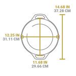 Lodge 7 Quart Cast Iron Dutch Oven - Thumbnail 4 of 5