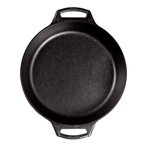 Lodge 10.25 Inch Seasoned Cast Iron Baker's Skillet - Primary Image