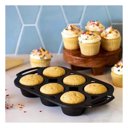 Lodge Seasoned Cast Iron Muffin Pan - Primary Image