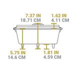 Lodge 12 Inch 6 Quart Cast Iron Camp Dutch Oven - Thumbnail 3 of 5