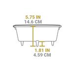 Lodge 12 Inch 6 Quart Cast Iron Camp Dutch Oven - Thumbnail 4 of 5