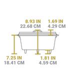 Lodge 14 Inch 10 Quart Cast Iron Deep Camp Dutch Oven - Thumbnail 4 of 5