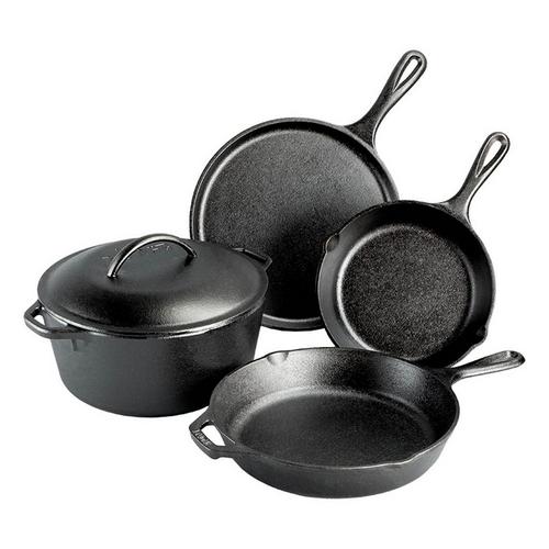 Lodge Seasoned Cast Iron 5 Piece Set - Primary Image