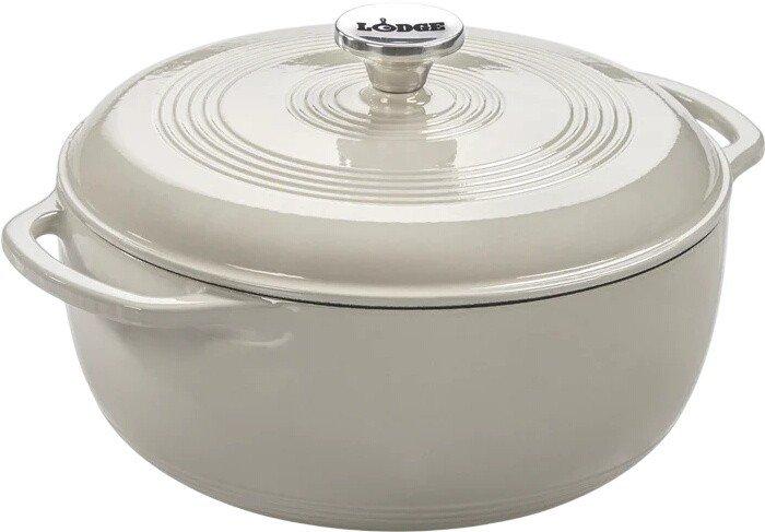 Lodge 6 Qt Essential Enamel Cast Iron Dutch Oven - Lodge Manufacturing Co