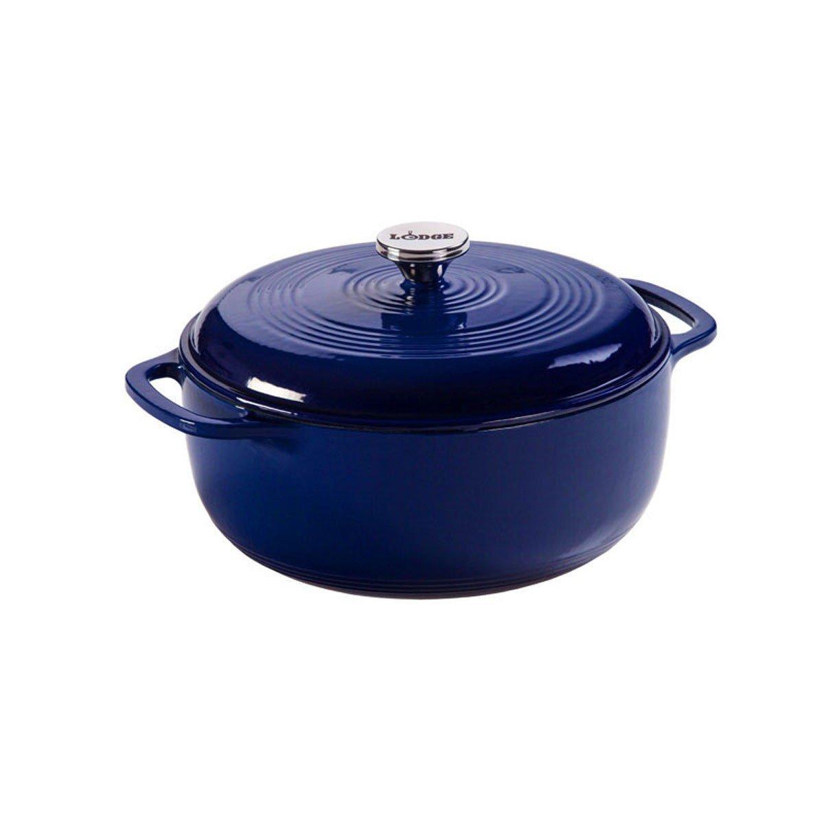 Lodge 6 Qt Essential Enamel Cast Iron Dutch Oven - Lodge Manufacturing Co