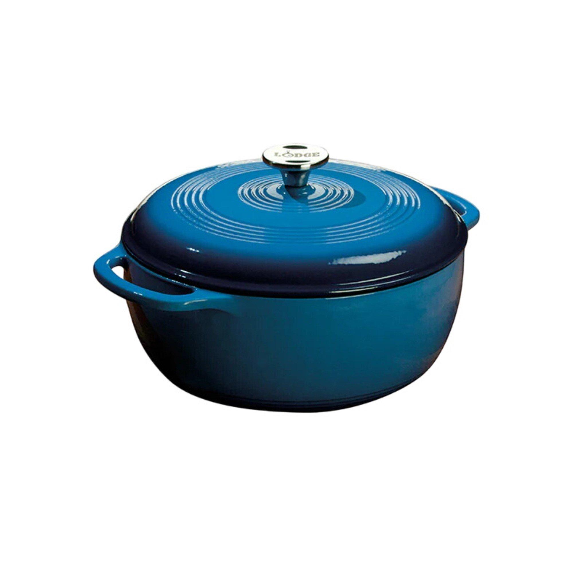 Lodge 6 Qt Essential Enamel Cast Iron Dutch Oven - Lodge Manufacturing Co