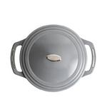 Lodge USA Enamel Enameled Cast Iron Dutch Oven - Thumbnail 2 of 3