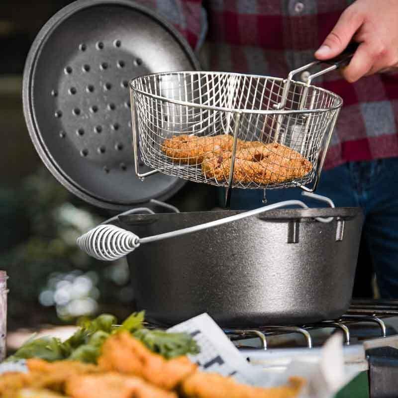 Lodge 10.5 Inch Fry Basket - Lodge Manufacturing Co