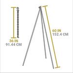 Lodge 60 Inch Camp Tripod - Thumbnail 3 of 3