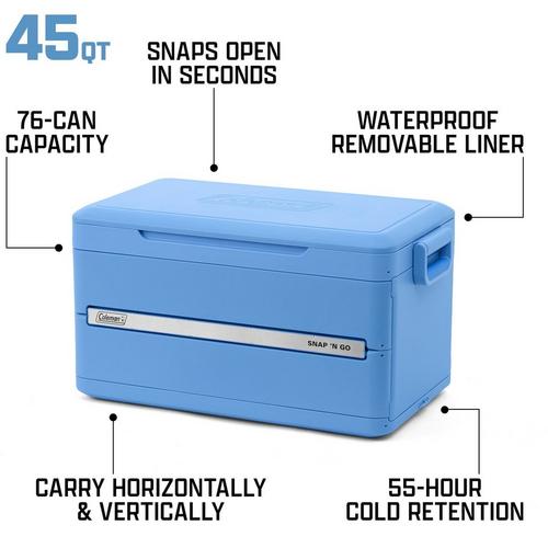 Coleman Snap 'N Go 45 Qt Cooler - Primary Image