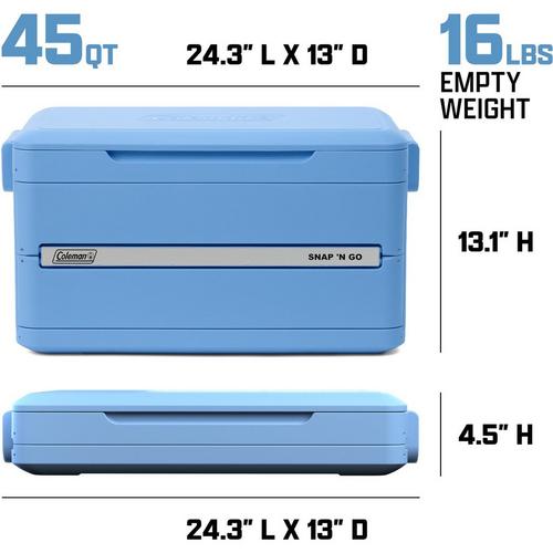 Coleman Snap 'N Go 45 Qt Cooler - Primary Image