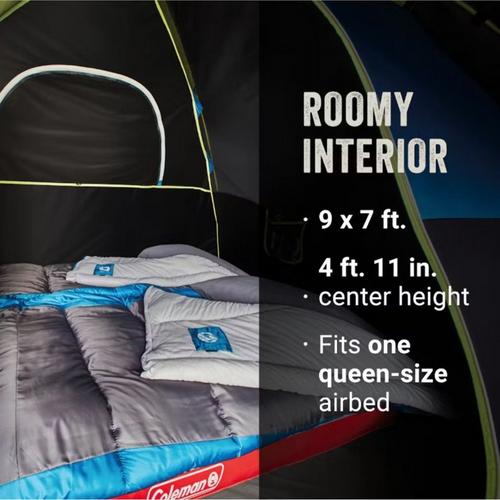 Coleman Dark Room Sunroom 4-Person Camping Tent - Primary Image