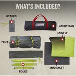 Coleman Dark Room Sunroom 4-Person Camping Tent - Thumbnail 6 of 9