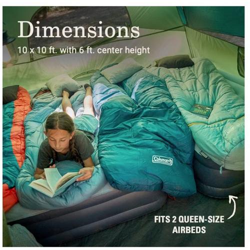 Coleman Sundome 6-Person Camping Tent - Primary Image