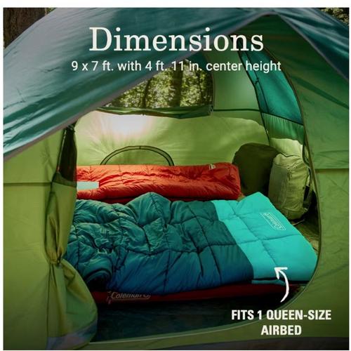 Coleman 4-Person Sundome Camping Tent - Primary Image