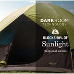 Coleman 6-Person Dark Room Sundome Tent - Thumbnail 2 of 11