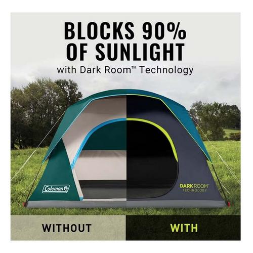 Coleman 4-Person Dark Room Skydome Tent - Primary Image