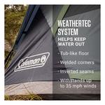 Coleman 4-Person Dark Room Skydome Tent - Thumbnail 4 of 6