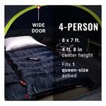 Coleman 4-Person Dark Room Skydome Tent - Thumbnail 6 of 6