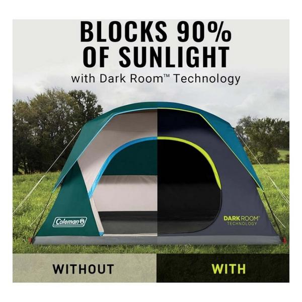 Coleman Skydome Dark Room Tent 6-Person