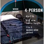 Coleman Skydome Camping 4 Camping Tent - Thumbnail 5 of 7