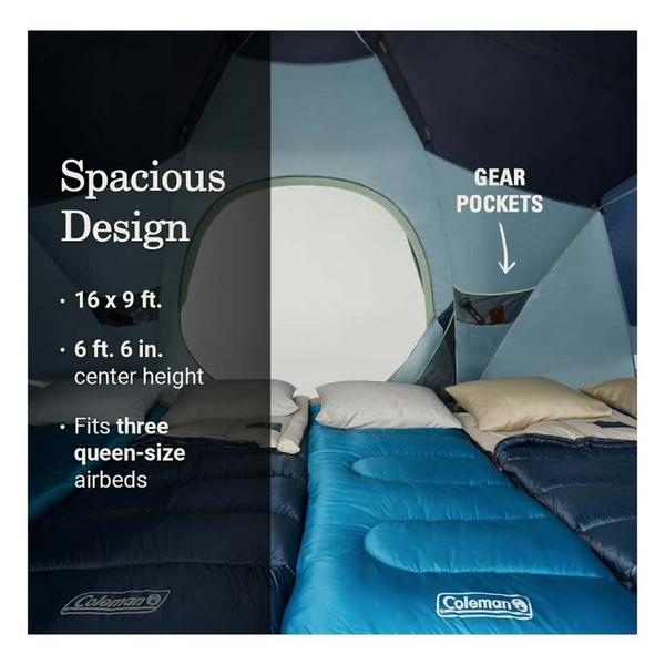 Coleman Skydome XL Dark Room Tent 10-Person