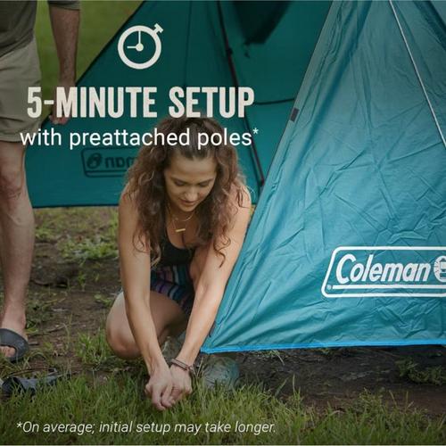 Coleman Skydome 4-Person Camping Tent With Full-Fly Vestibule - Primary Image