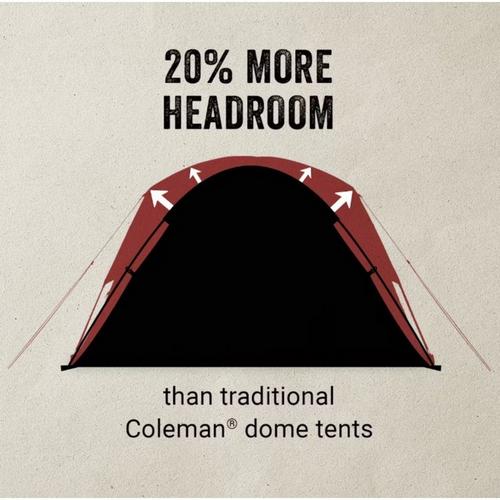 Coleman Skydome 4-Person Camping Tent With Full-Fly Vestibule - Primary Image