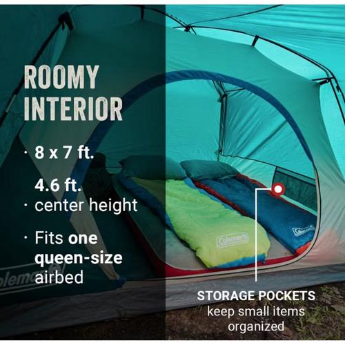Coleman Skydome 4-Person Camping Tent With Full-Fly Vestibule - Primary Image