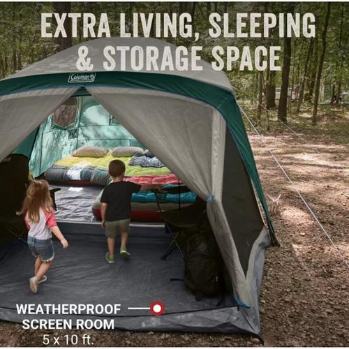 Coleman Skylodge 12-Person Camping Tent With Screen Room - Primary Image