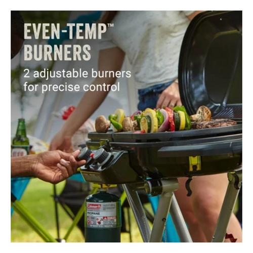 Coleman RoadTrip X-Cursion 2 Burner Propane Gas Portable Grill - Primary Image