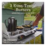 Coleman Cascade 328 3-Burner Camping Stove - Thumbnail 3 of 6
