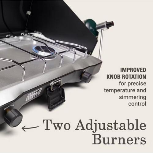 Coleman Triton 2-Burner Propane Camping Stove - Primary Image