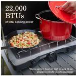 Coleman Triton 2-Burner Propane Camping Stove - Thumbnail 6 of 12