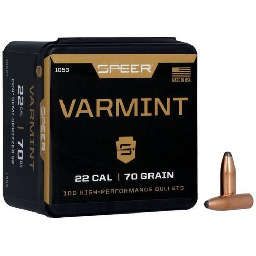 Speer Varmint Soft Point Rifle Bullets - Primary Image