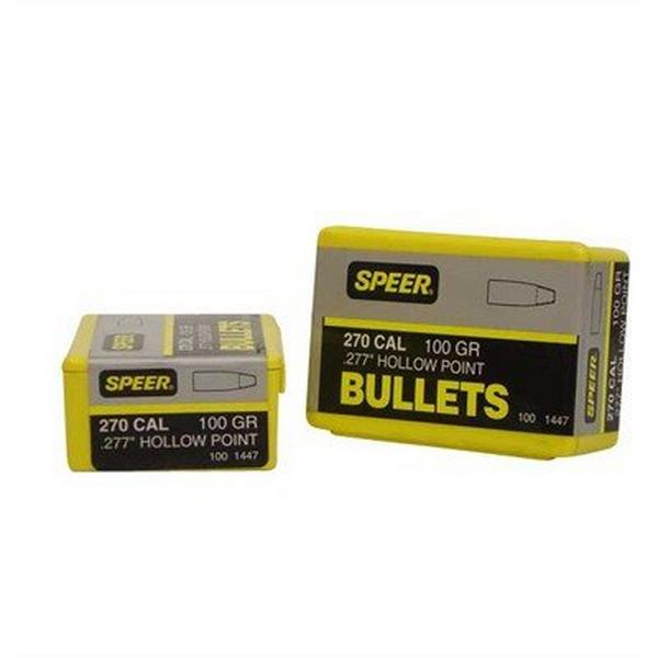SPEER Varmint 27 Caliber Hollow Point Rifle Bullets