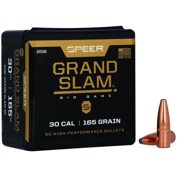 SPEER Grand Slam 30 Caliber SP Rifle Bullets