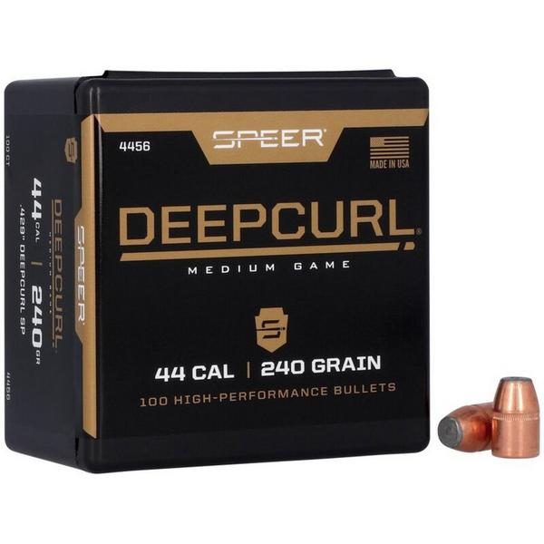 SPEER DeepCurl 44 Caliber SP Pistol Hunting Bullets