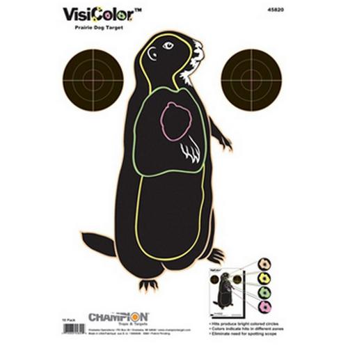 Champion VisiColor Paper Prairie Dog Target - Primary Image