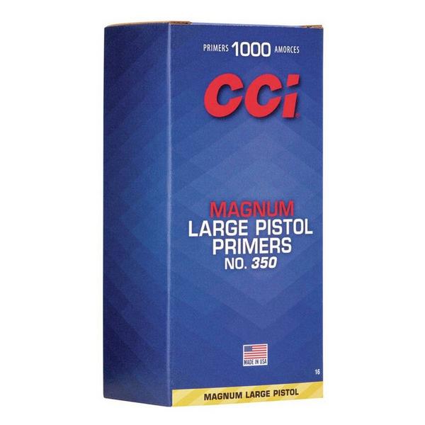 CCI 350 Magnum Large Pistol Primer Brick
