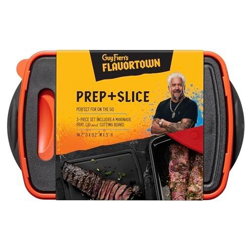 Mr. Bar-B-Q Guy Fieri's Flavortown Prep & Slice Tray - Mr. Bar-B-Q