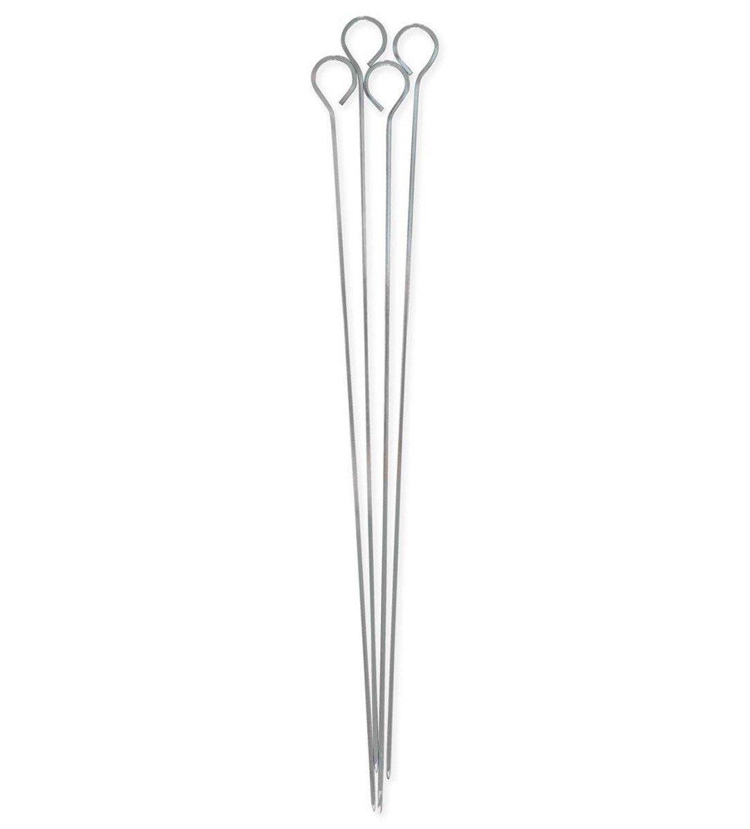 Mr. Bar-B-Q 15" Chrome Skewers - Mr. Bar-B-Q
