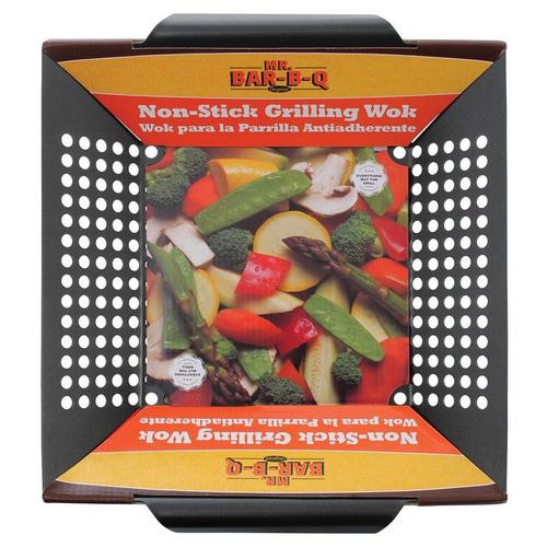 Mr. Bar-B-Q Non-Stick Grilling Wok - Primary Image