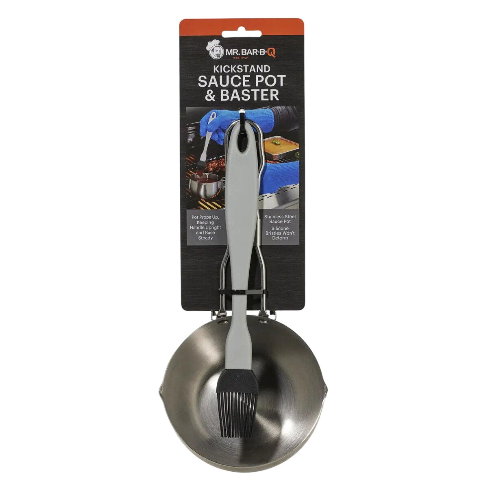 Mr. Bar-B-Q Kickstand Sauce Pot & Baster - Mr. Bar-B-Q
